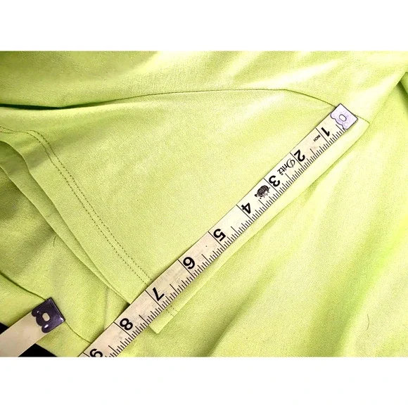 NEW, Calvin Klein Vestido  con Capucha Talla XL Mujer | Verde Neón CK Brillan - Picture 5 of 5